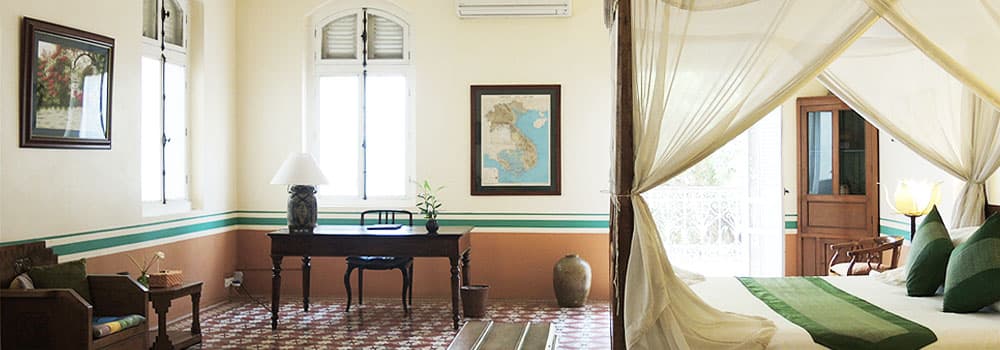 La Villa Battambang — Art Deco rooms